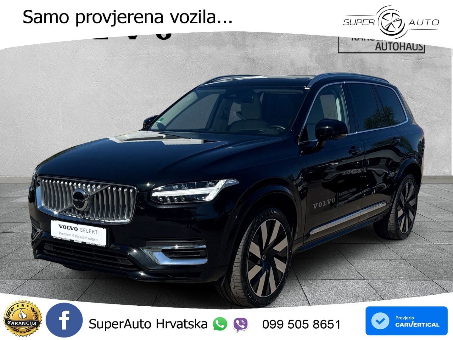 Volvo XC90 2.0 T8 AWD Automatic ACC+HEAD+4xGR SJED+360+PANO