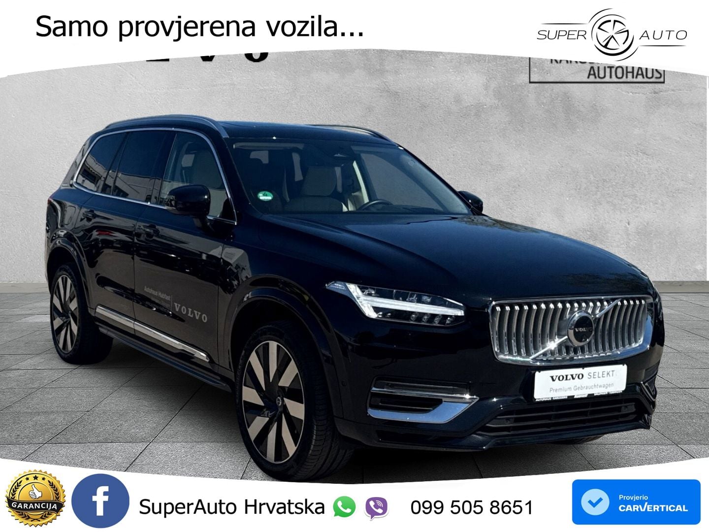 Volvo XC90 2.0 T8 AWD Automatic ACC+HEAD+4xGR SJED+360+PANO