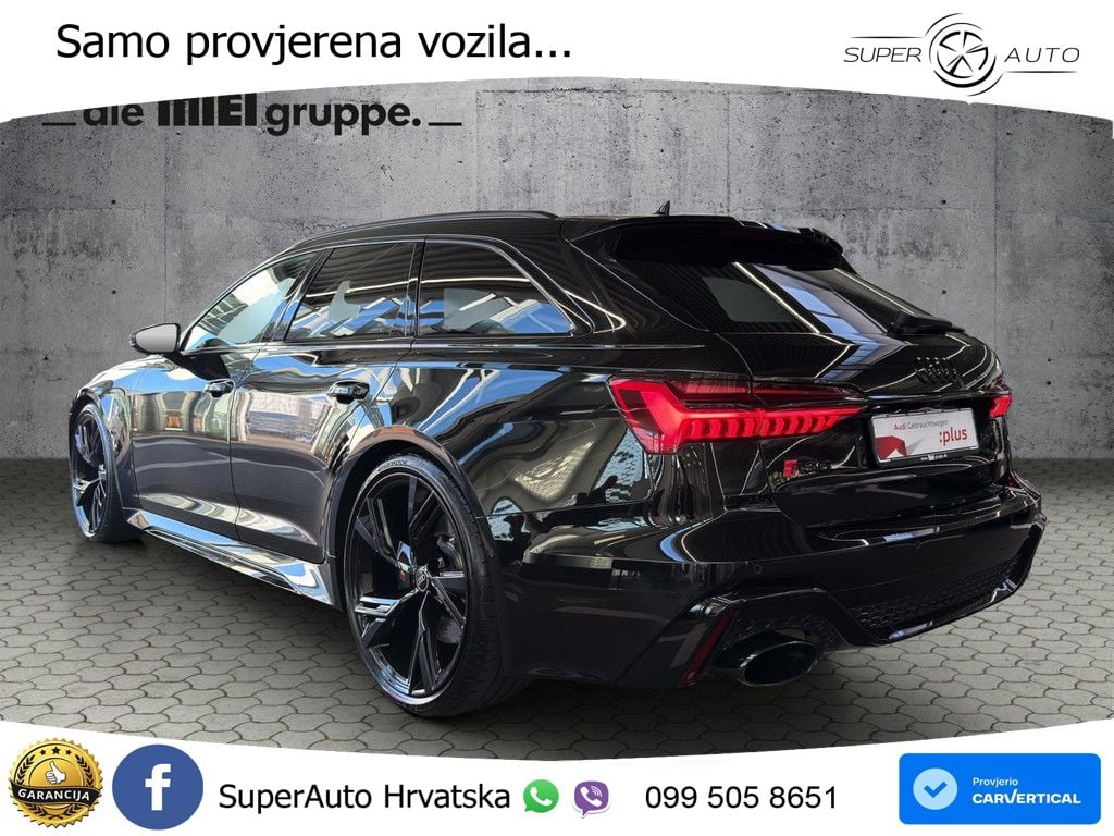 Audi RS6 Avant 4.0 TFSI V8 performance (630 KS)  quattro tiptronic ZRAČNI+ACC+GR SJED+KAM