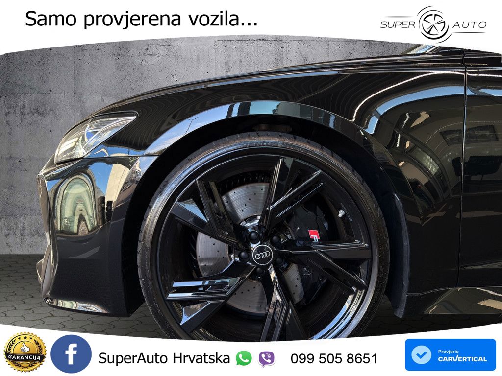 Audi RS6 Avant 4.0 TFSI V8 performance (630 KS)  quattro tiptronic ZRAČNI+ACC+GR SJED+KAM