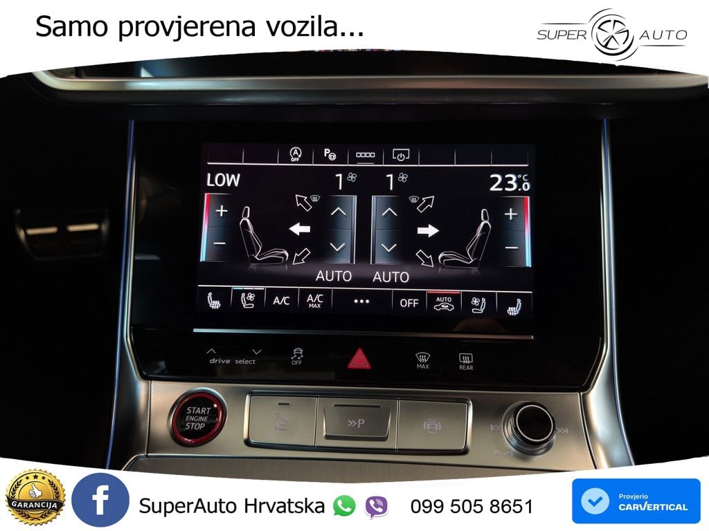 Audi RS6 Avant 4.0 TFSI V8 performance (630 KS)  quattro tiptronic ZRAČNI+ACC+GR SJED+KAM