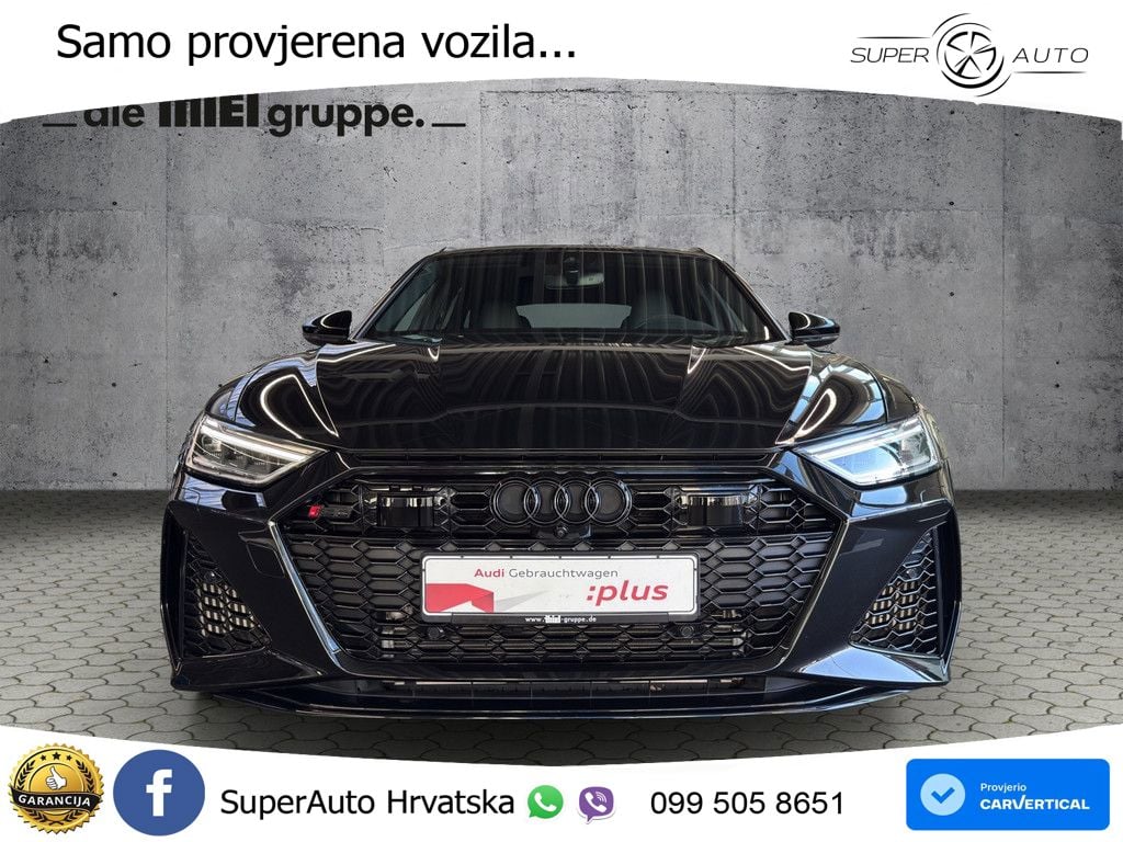 Audi RS6 Avant 4.0 TFSI V8 performance (630 KS)  quattro tiptronic ZRAČNI+ACC+GR SJED+KAM
