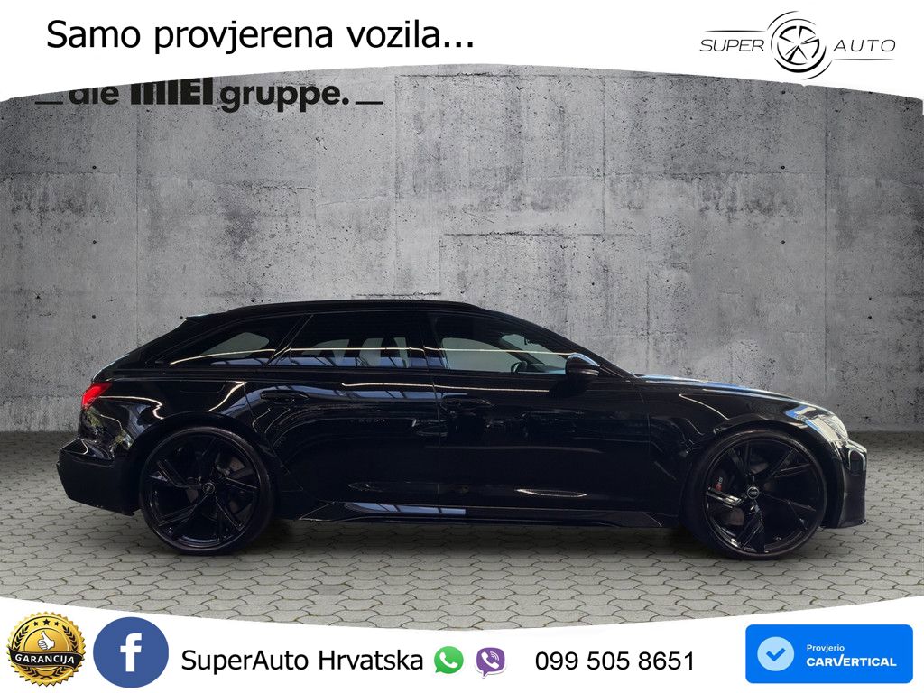 Audi RS6 Avant 4.0 TFSI V8 performance (630 KS)  quattro tiptronic ZRAČNI+ACC+GR SJED+KAM