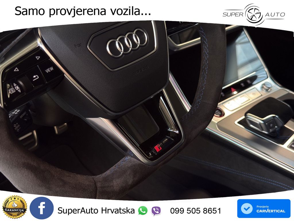 Audi RS6 Avant 4.0 TFSI V8 performance (630 KS)  quattro tiptronic ZRAČNI+ACC+GR SJED+KAM
