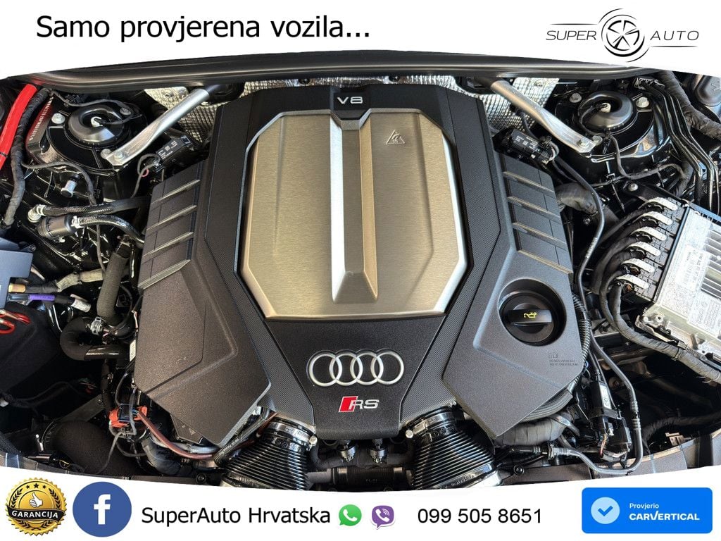Audi RS6 Avant 4.0 TFSI V8 performance (630 KS)  quattro tiptronic ZRAČNI+ACC+GR SJED+KAM
