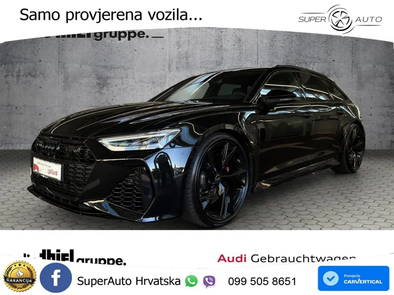 Audi RS6 Avant 4.0 TFSI V8 performance (630 KS) quattro tiptronic ZRAČNI+ACC+GR SJED+KAM