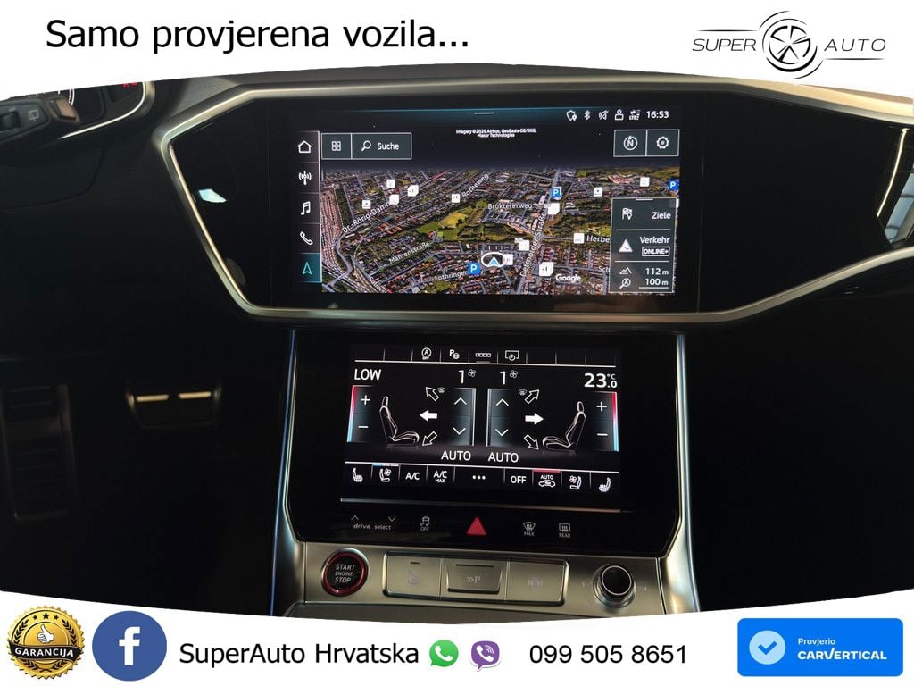 Audi RS6 Avant 4.0 TFSI V8 performance (630 KS)  quattro tiptronic ZRAČNI+ACC+GR SJED+KAM