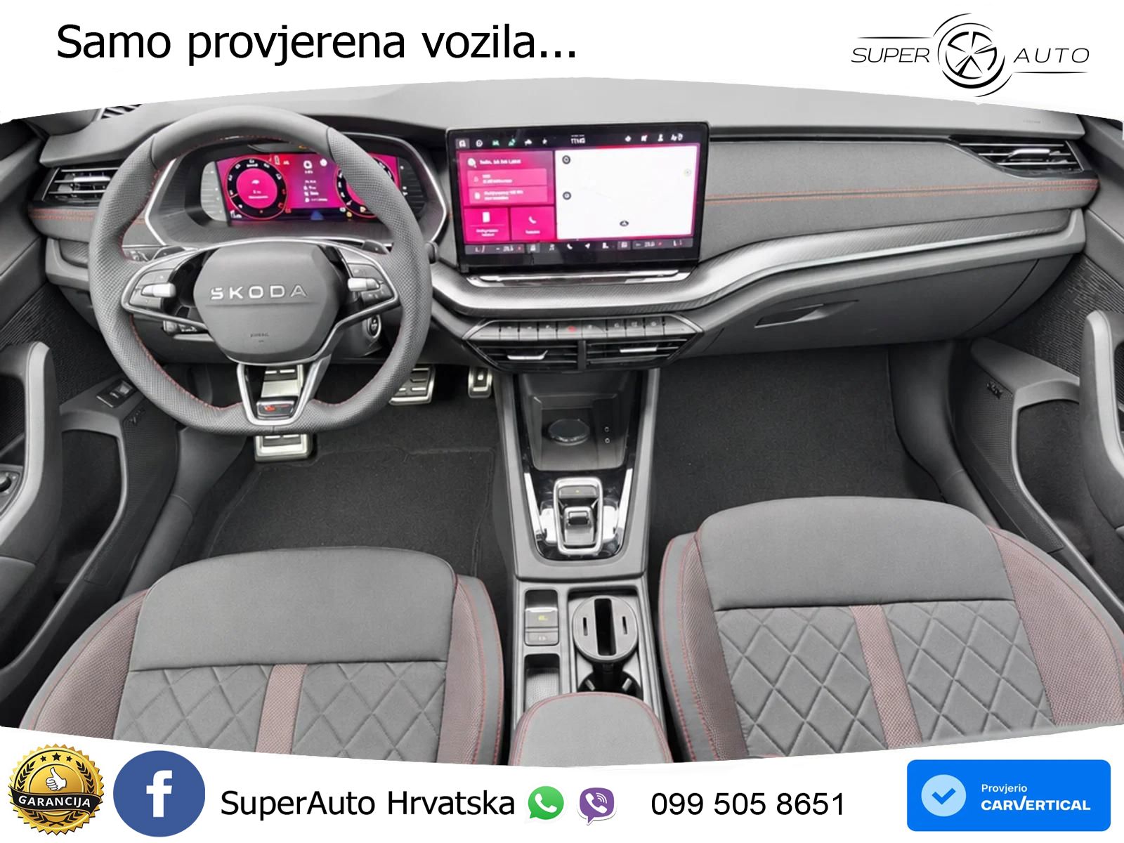 Škoda Octavia Combi RS 2.0 TSI (265 KS) DSG MATRIX+GR SJED+KAM