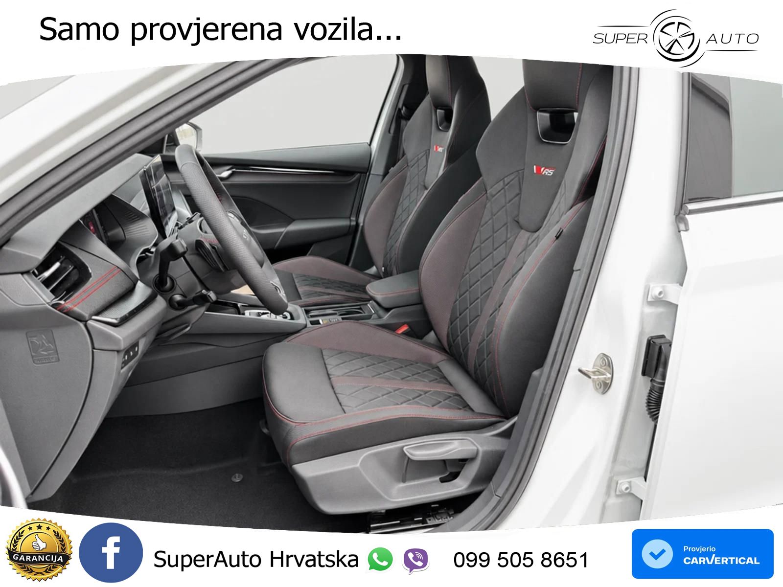 Škoda Octavia Combi RS 2.0 TSI (265 KS) DSG MATRIX+GR SJED+KAM