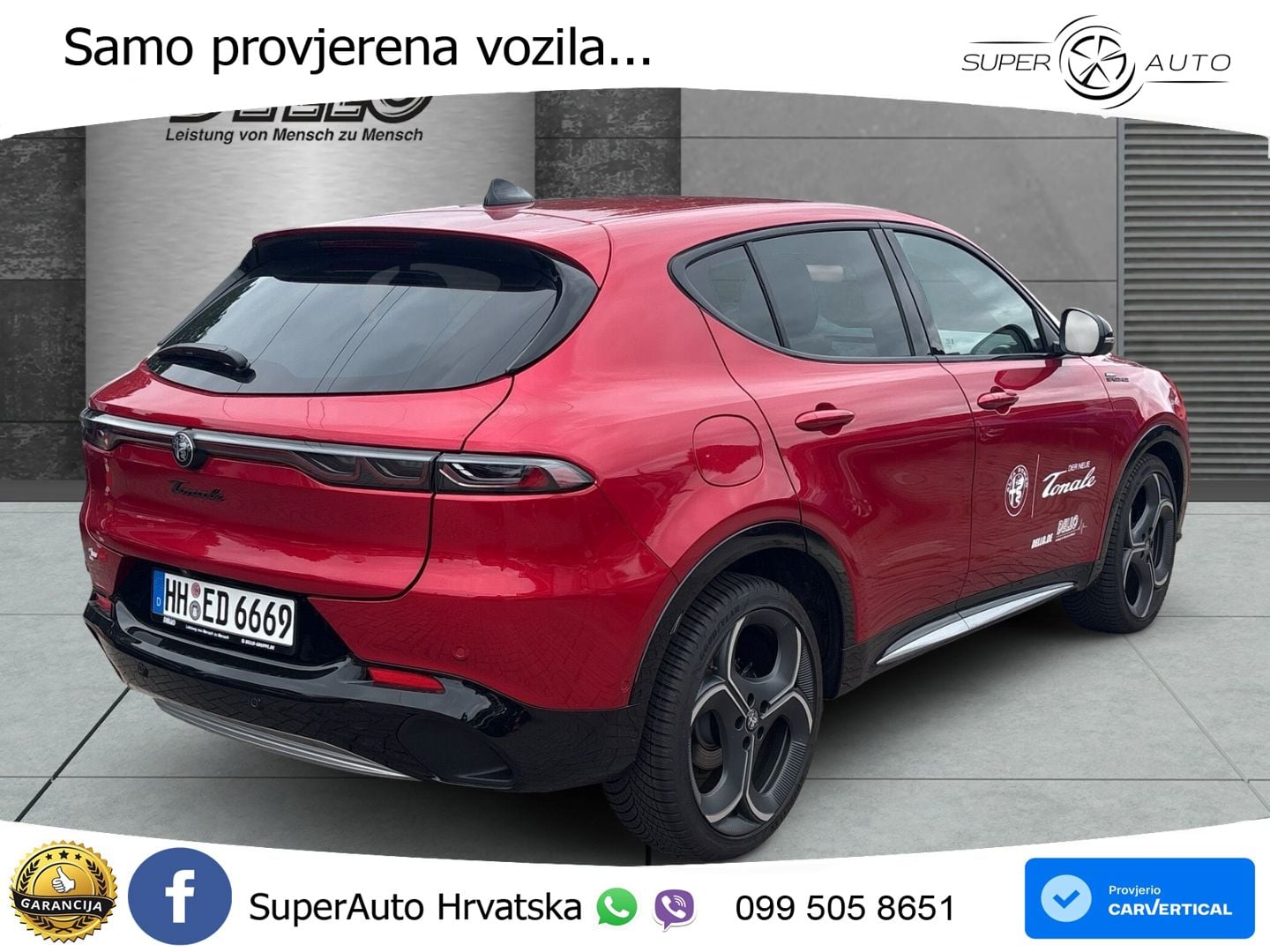 Alfa Romeo Tonale 1.5 VGT (174 KS) Hybrid TCT LED+GR SJED+ACC