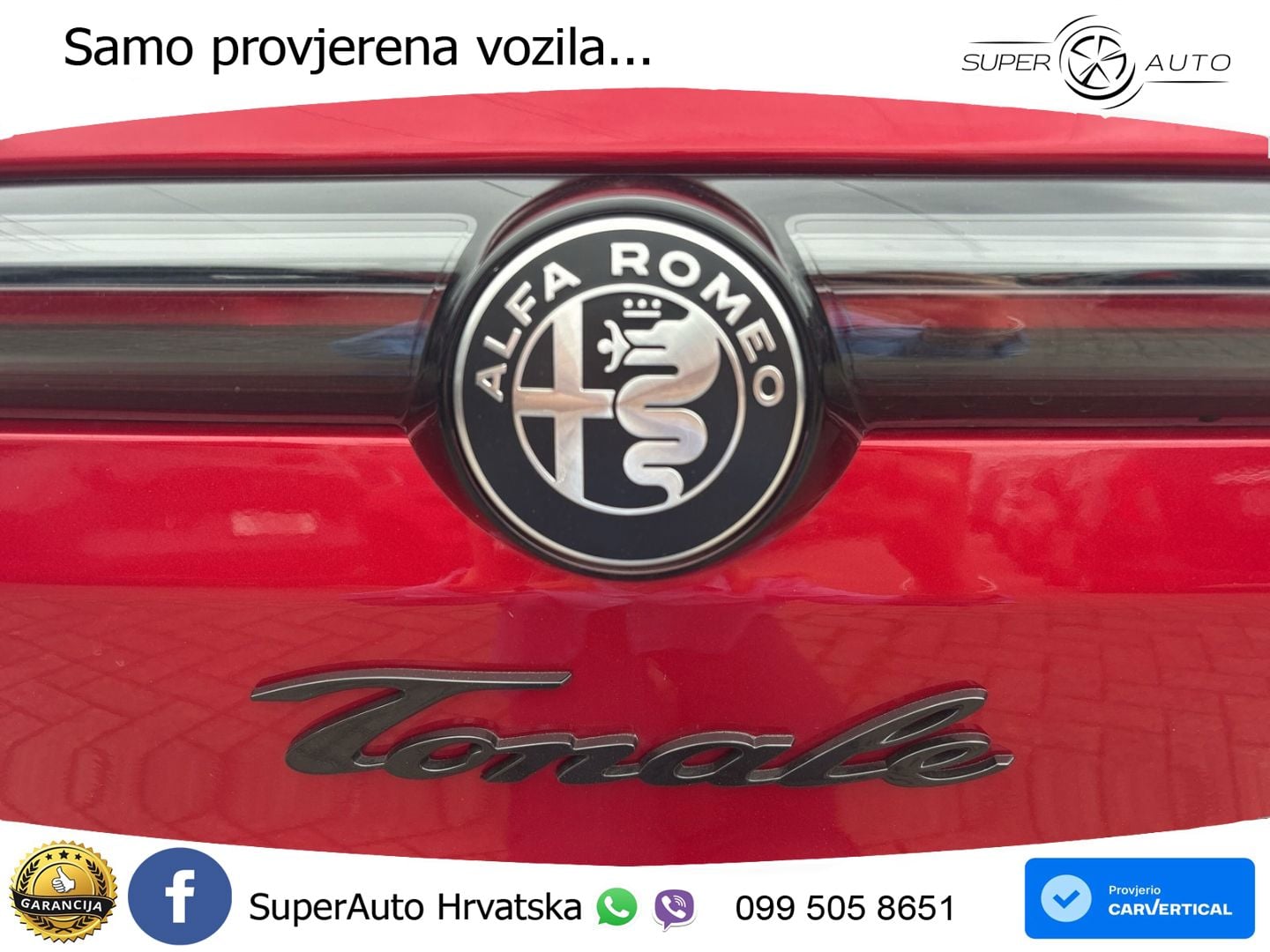 Alfa Romeo Tonale 1.5 VGT (174 KS) Hybrid TCT LED+GR SJED+ACC