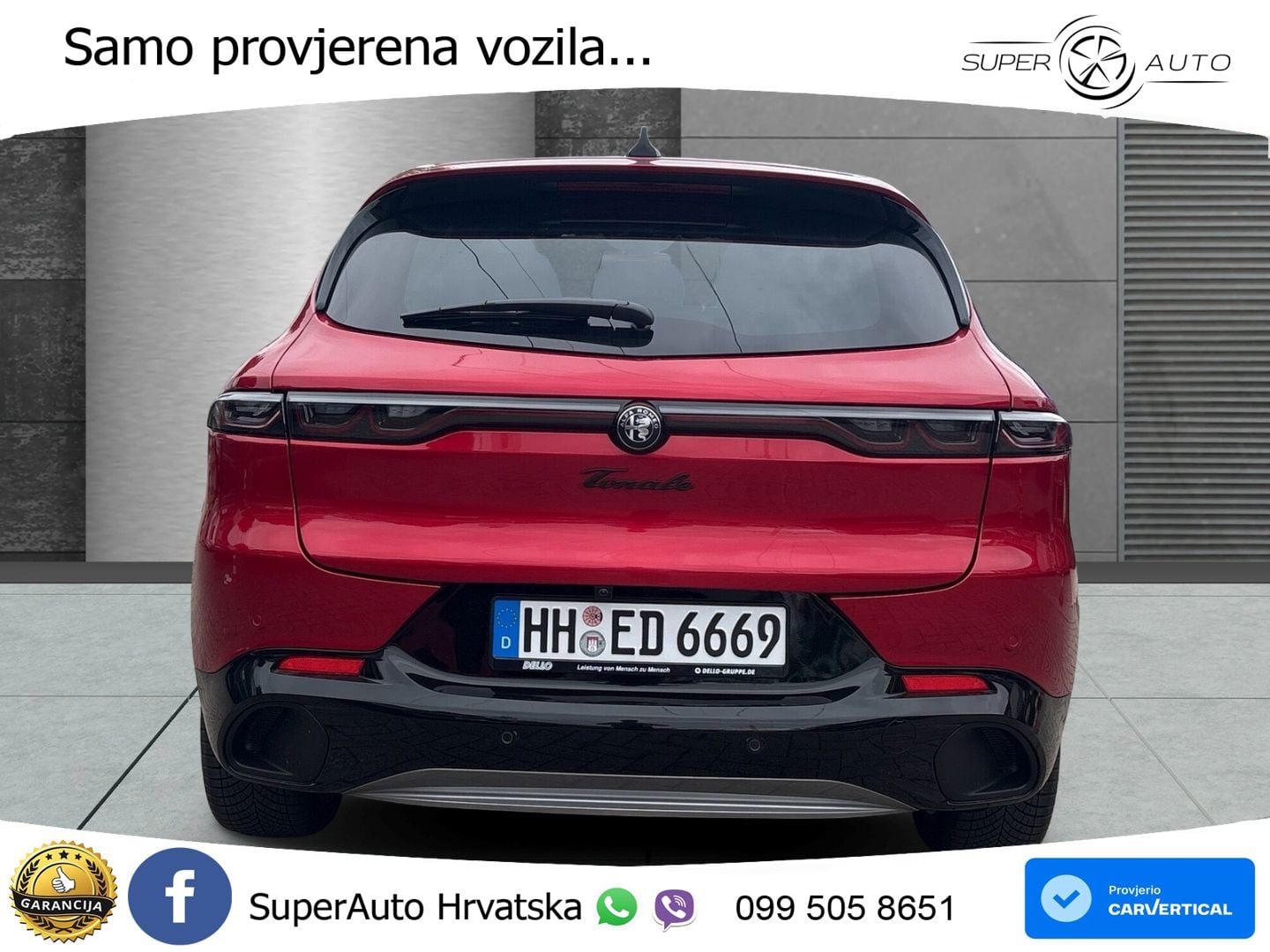Alfa Romeo Tonale 1.5 VGT (174 KS) Hybrid TCT LED+GR SJED+ACC