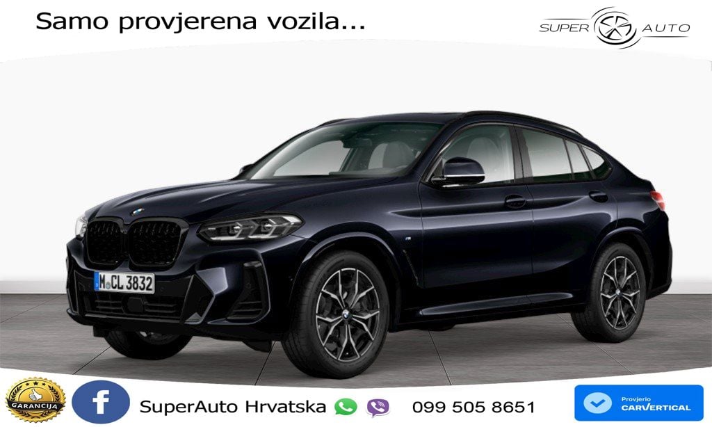BMW X4 20d (190 KS) xDrive Steptronic M Sport LED+GR SJED+ACC