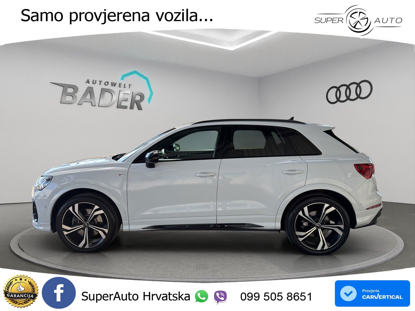 Audi Q3 40 TFSI (190 KS) quattro S tronic S line MATRIX+GR SJED+KAM