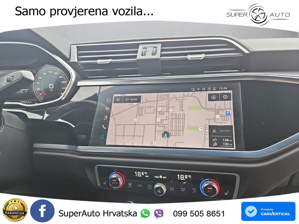 Audi Q3 II Sportback 45 TFSI (245 KS) quattro S tronic S line LED+GR SJED+ACC