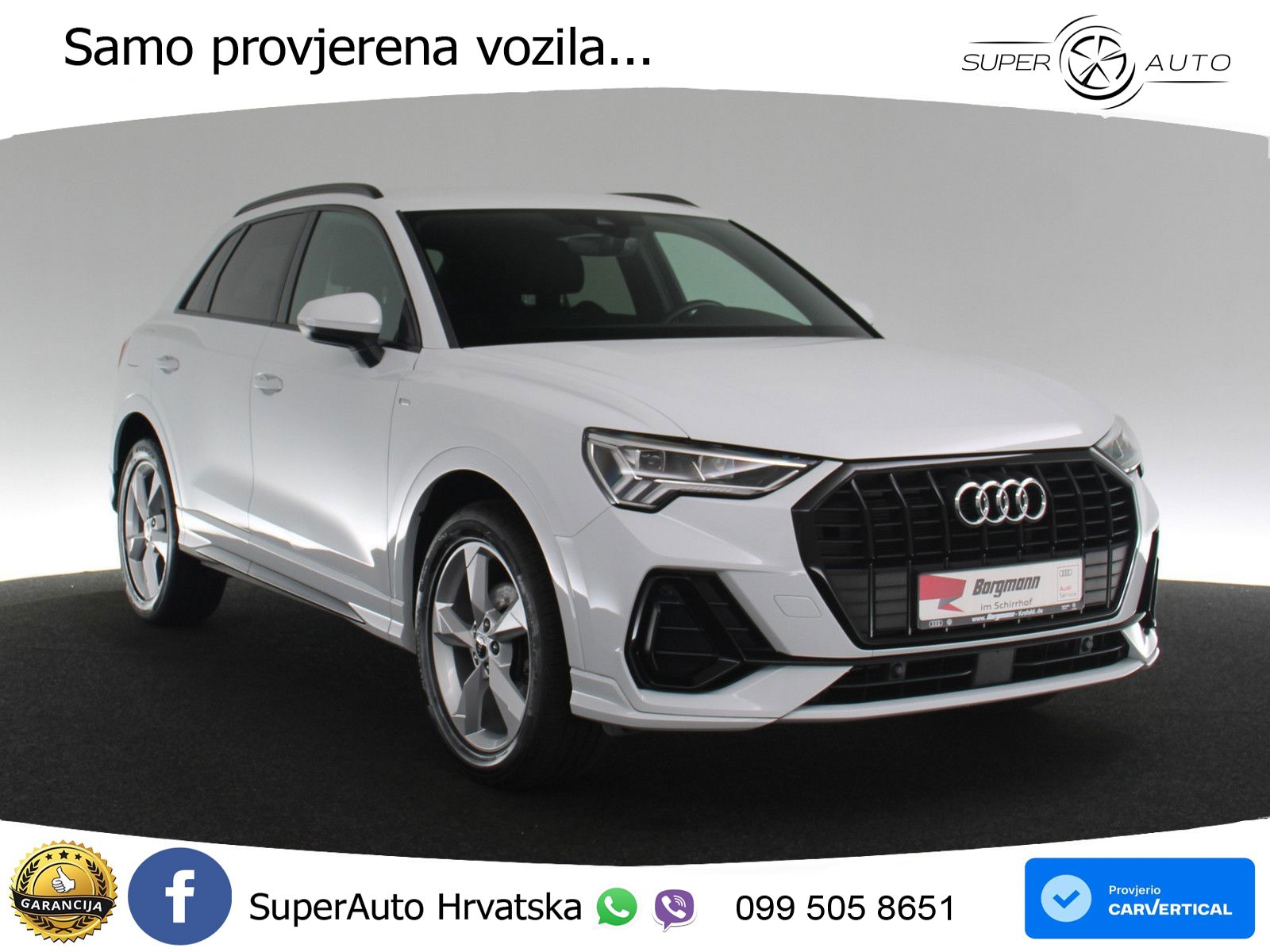 Audi Q3 35 TFSI (150 KS) S tronic S line LED+GR SJED+ACC