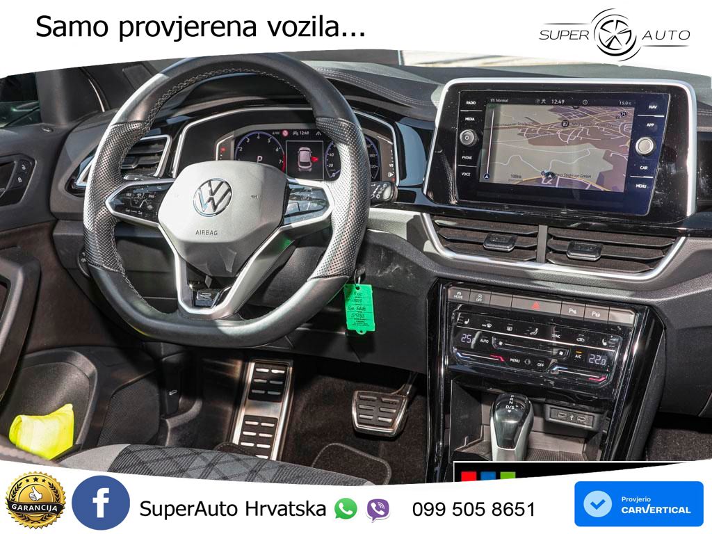 Volkswagen T-Roc 1.5 TSI (150 KS) DSG R-Line MATRIX+GR SJED+KAM
