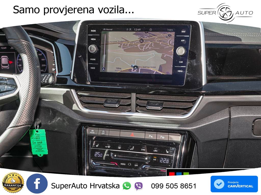 Volkswagen T-Roc 1.5 TSI (150 KS) DSG R-Line MATRIX+GR SJED+KAM