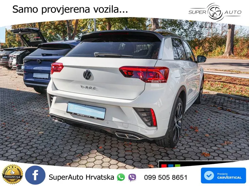 Volkswagen T-Roc 1.5 TSI (150 KS) DSG R-Line MATRIX+GR SJED+KAM
