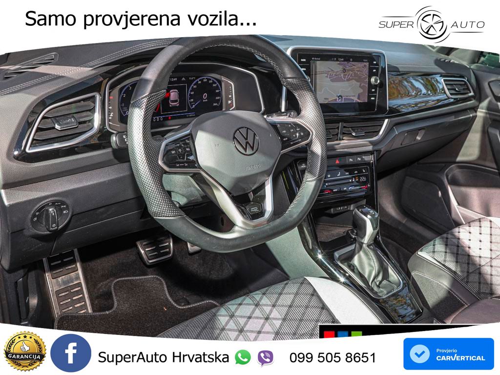 Volkswagen T-Roc 1.5 TSI (150 KS) DSG R-Line MATRIX+GR SJED+KAM