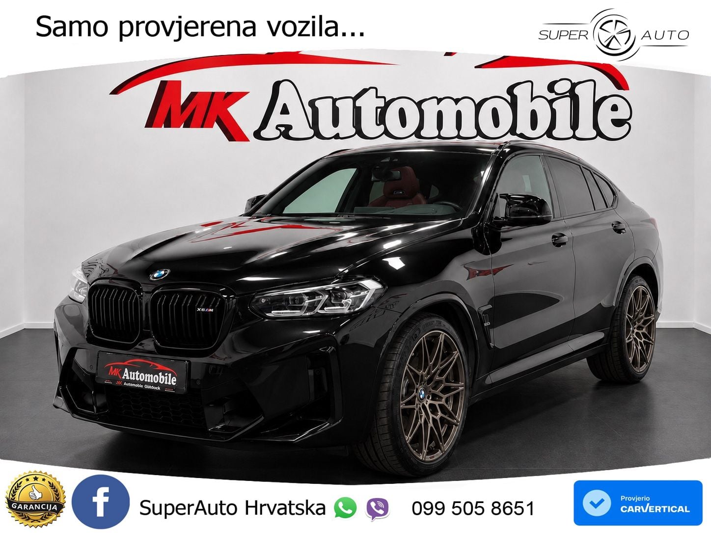 BMW X4 M Competition 3.0 (510 KS) xDrive Steptronic