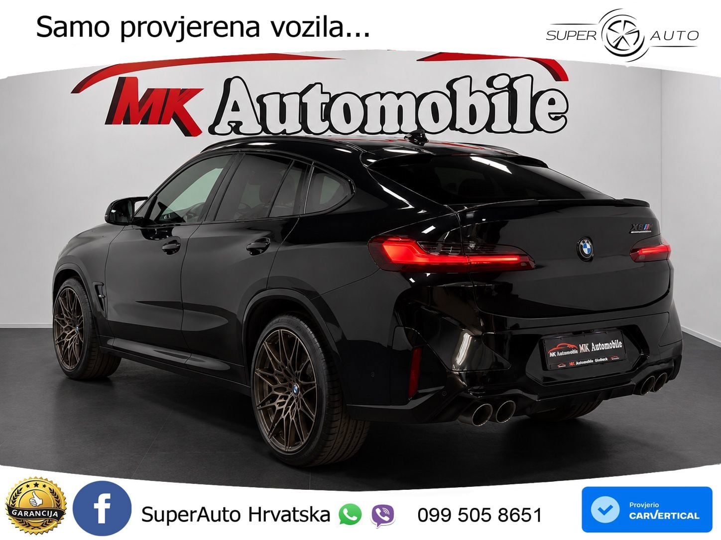 BMW X4 M Competition 3.0 (510 KS) xDrive Steptronic