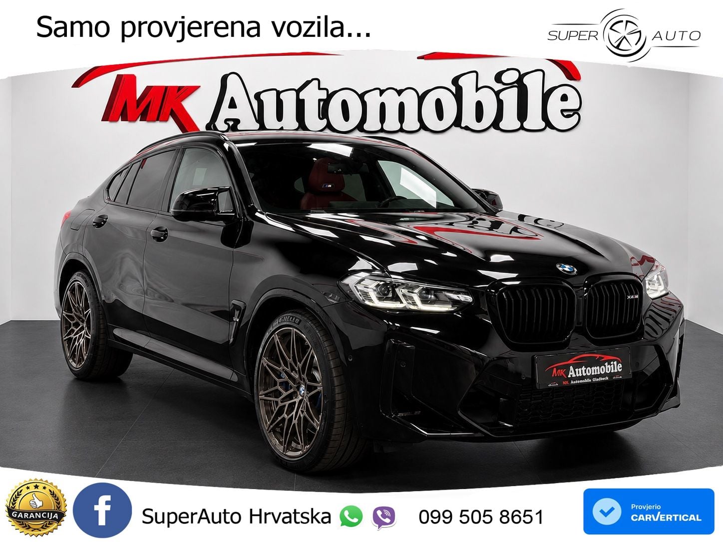 BMW X4 M Competition 3.0 (510 KS) xDrive Steptronic