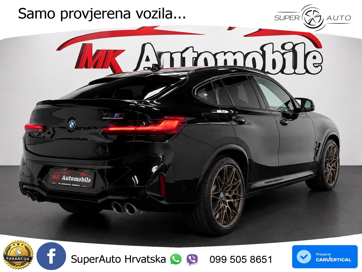 BMW X4 M Competition 3.0 (510 KS) xDrive Steptronic