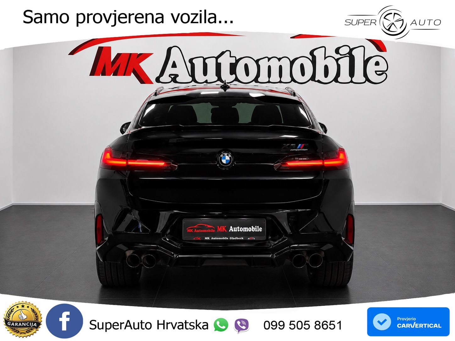 BMW X4 M Competition 3.0 (510 KS) xDrive Steptronic