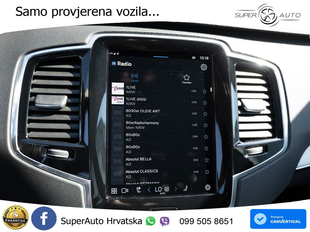 Volvo XC90 2.0 T8 AWD Automatic LED+GR SJED+ACC