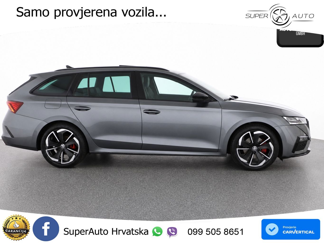 Škoda Octavia Combi RS 2.0 TDI (200 KS) 4x4 DSG LED+GR SJED+ACC