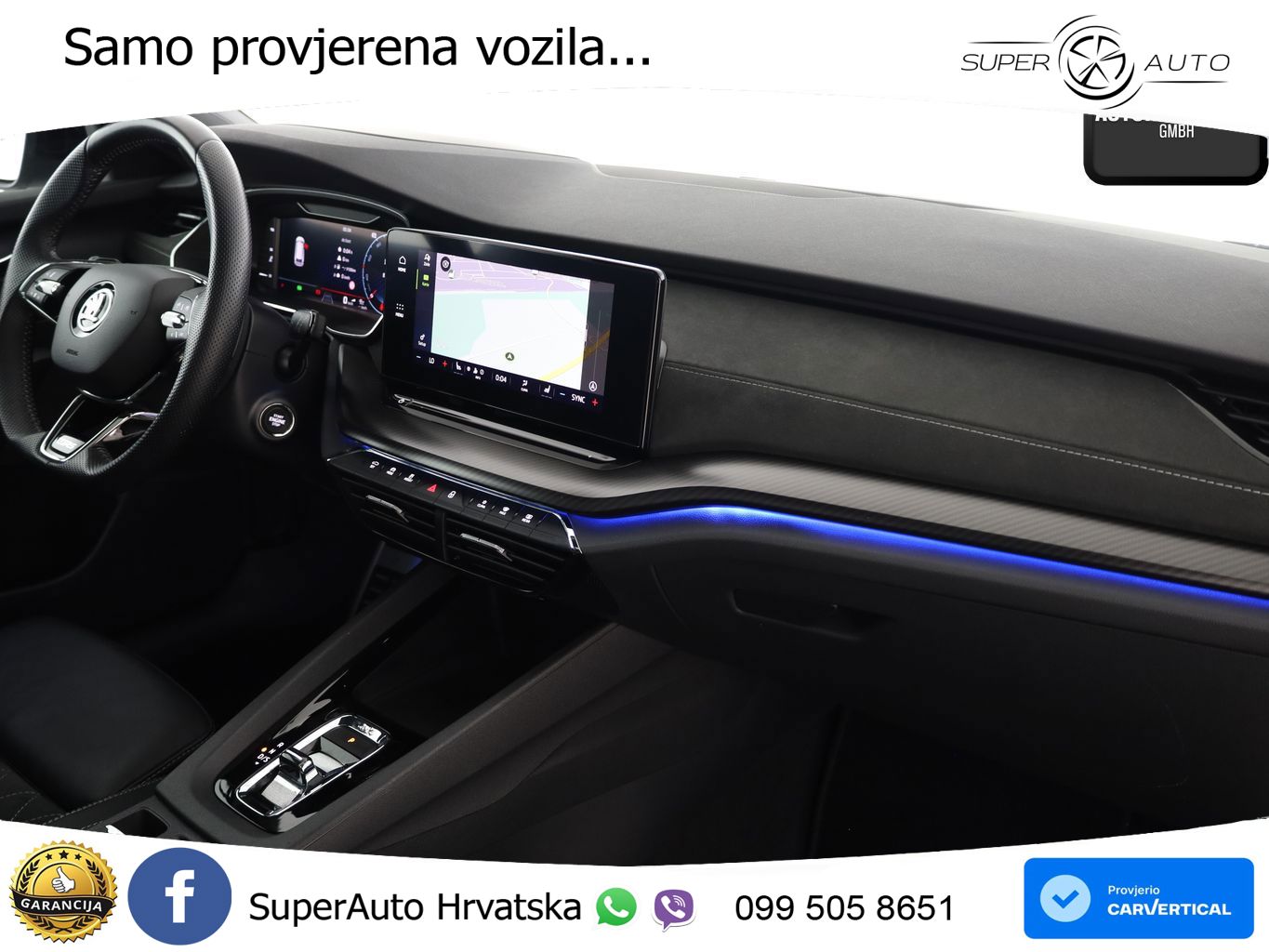Škoda Octavia Combi RS 2.0 TDI (200 KS) 4x4 DSG LED+GR SJED+ACC