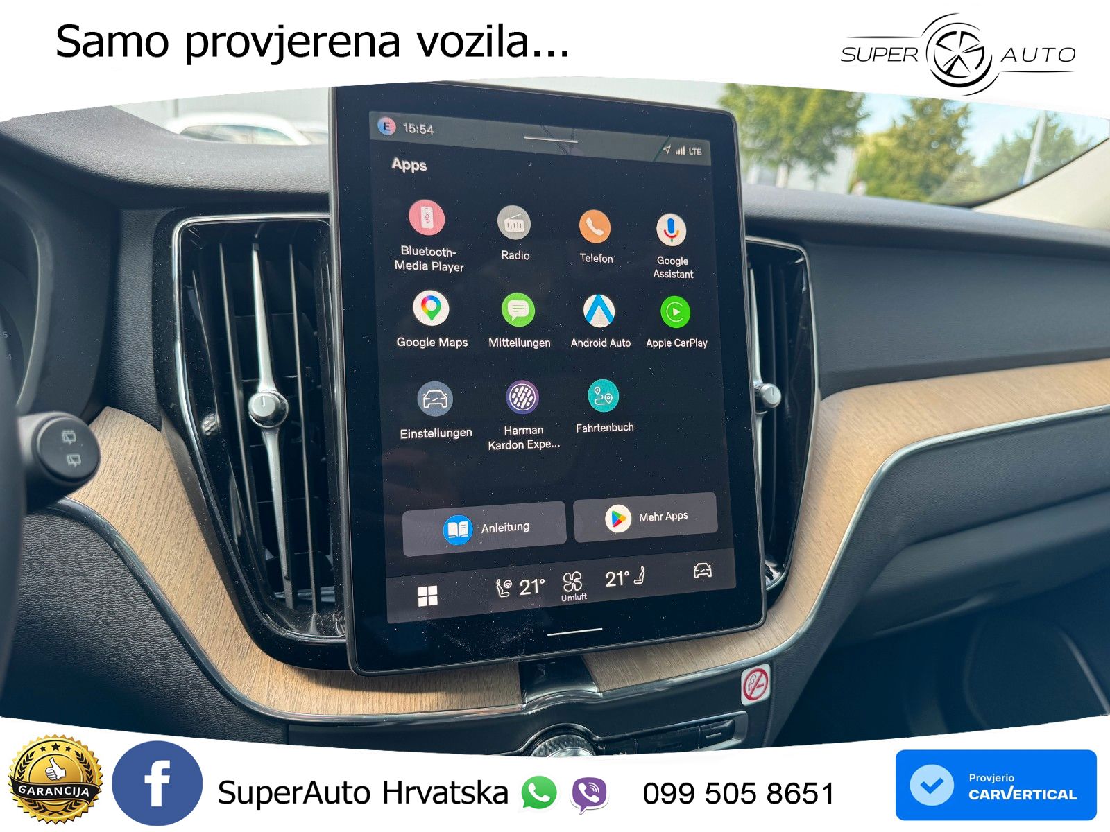 Volvo XC60 B5 Benzin AWD Geartronic ACC+HEAD+4xGR SJED+360+PANO