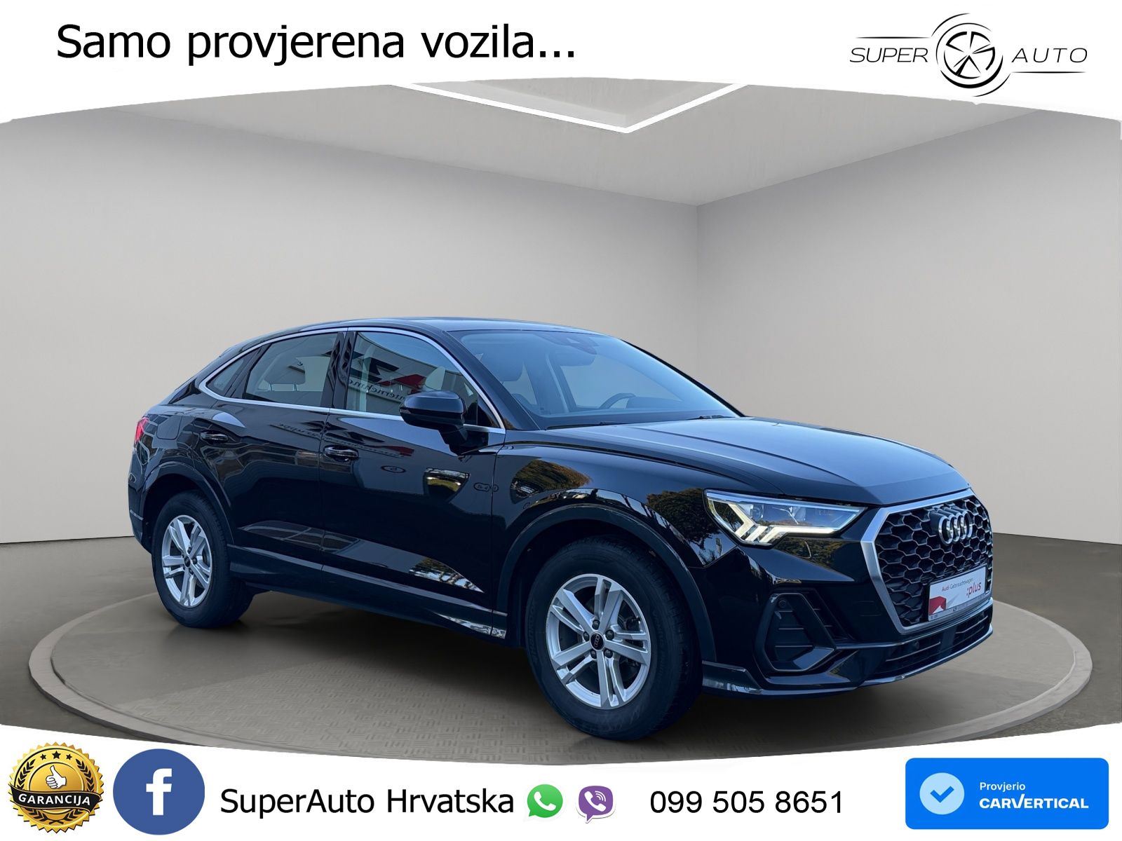 Audi Q3 Sportback 35 TFSI (150 KS) S tronic LED+GR SJED+ACC