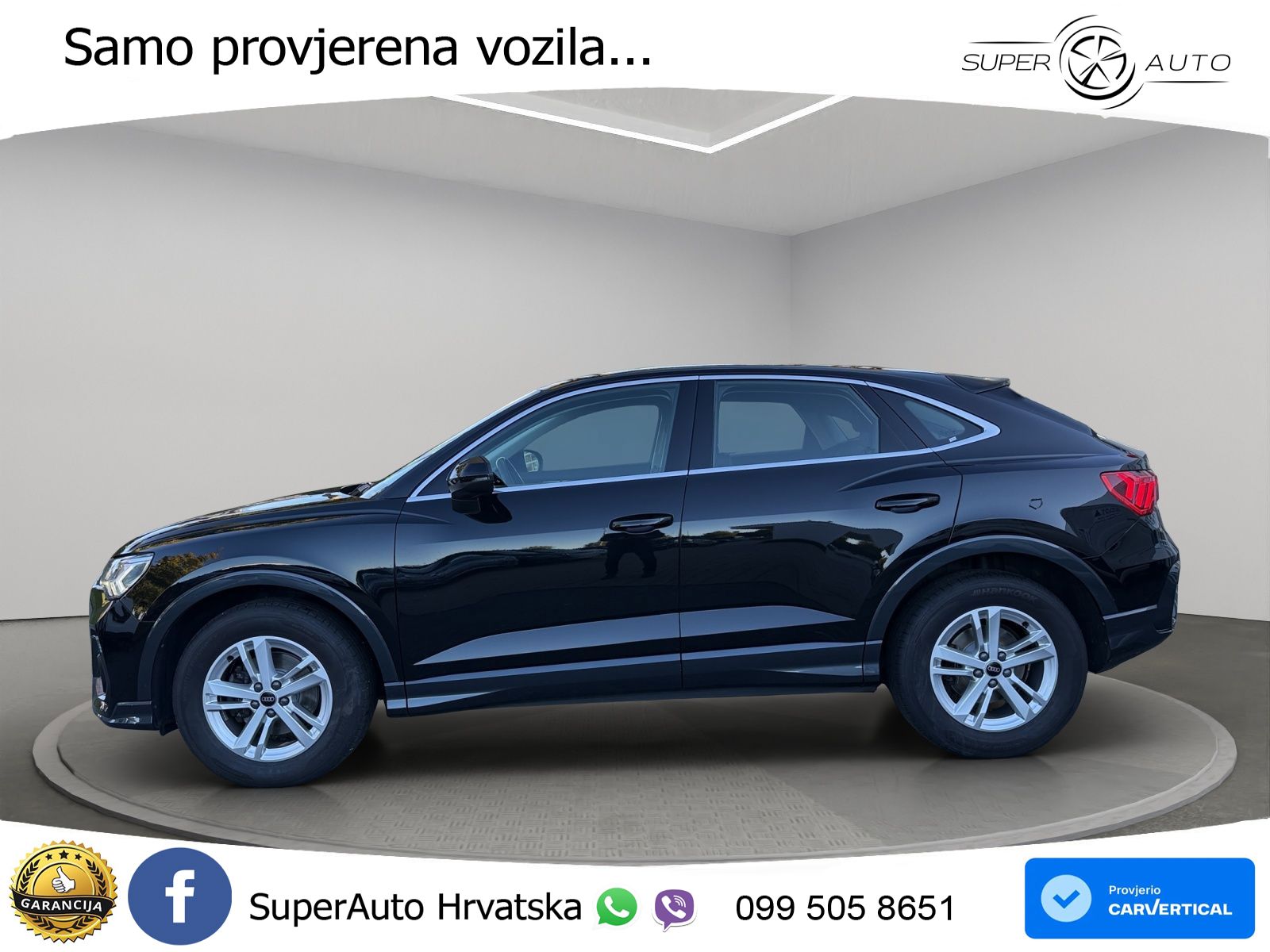 Audi Q3 Sportback 35 TFSI (150 KS) S tronic LED+GR SJED+ACC