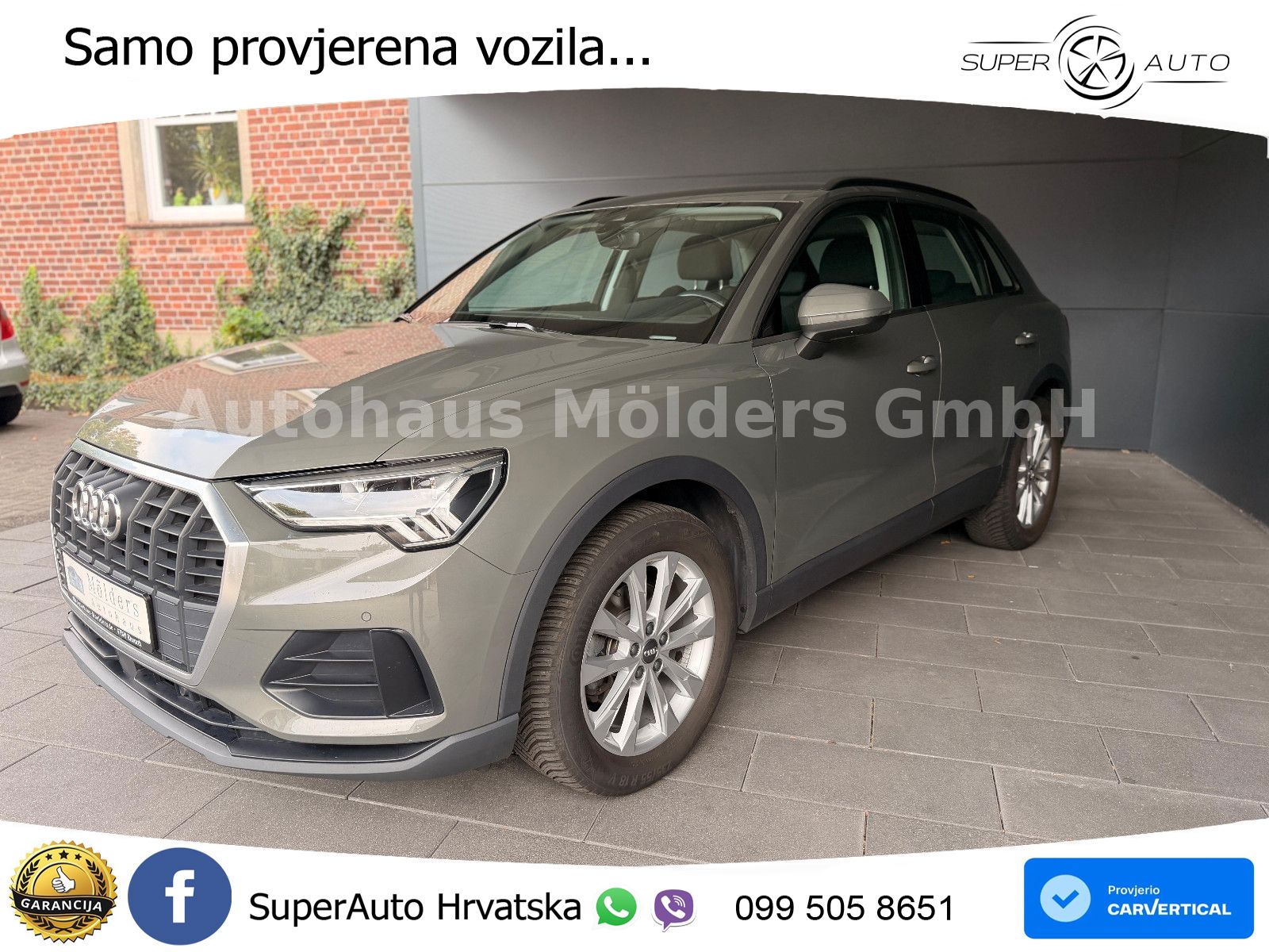 Audi Q3 35 TDI (150 KS) S tronic LED+GR SJED+ACC