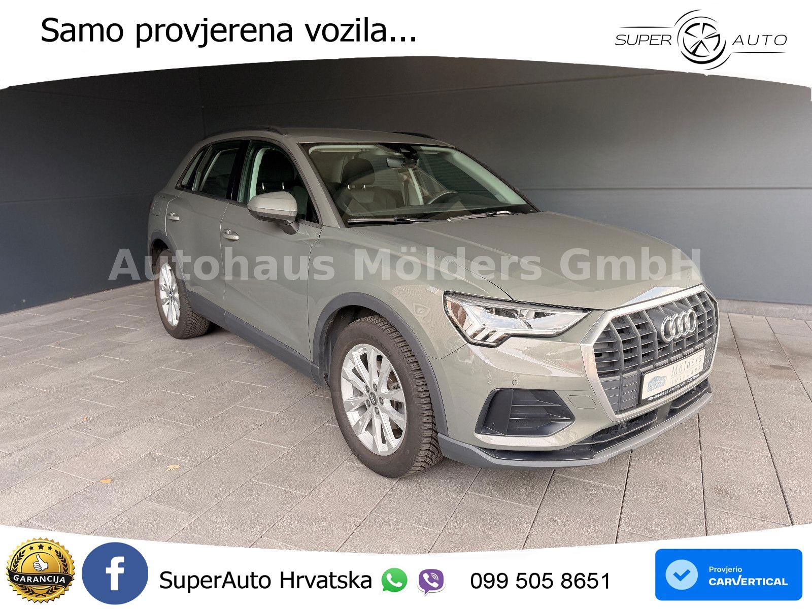 Audi Q3 35 TDI (150 KS) S tronic LED+GR SJED+ACC