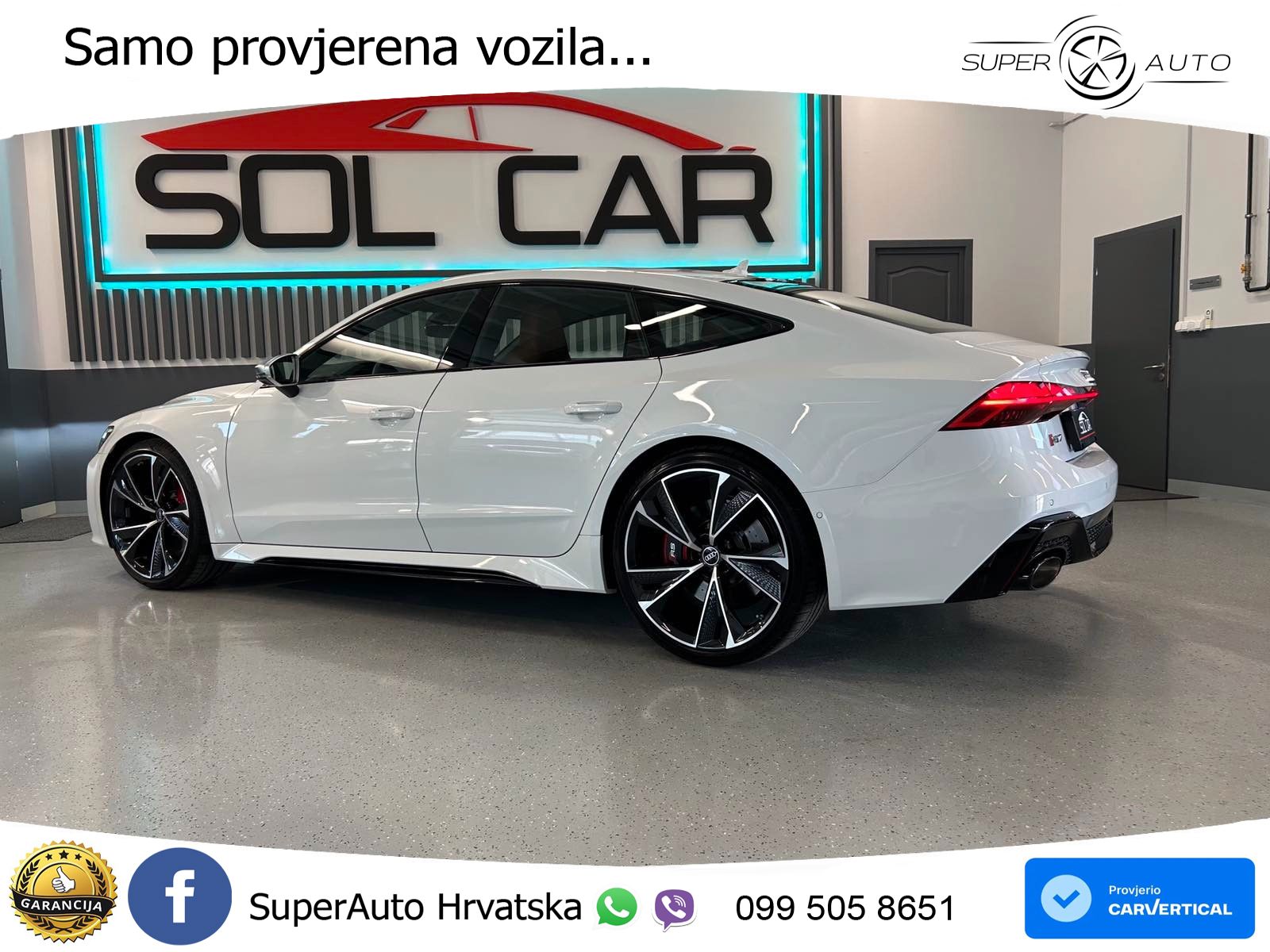 Audi RS7 4.0 TFSI V8 (600 KS) quattro tiptronic LED+GR SJED+ACC