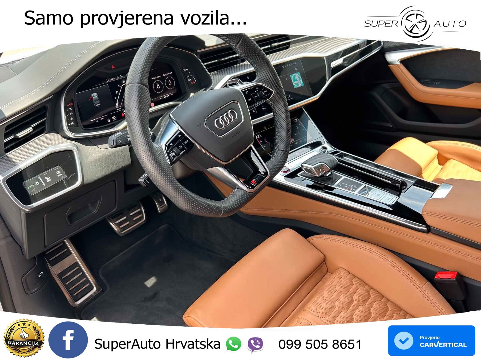 Audi RS7 4.0 TFSI V8 (600 KS) quattro tiptronic LED+GR SJED+ACC