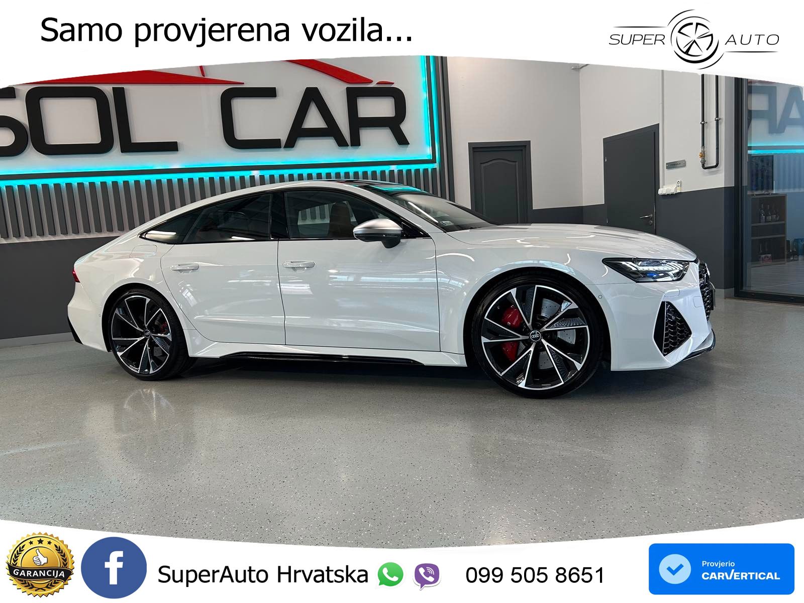 Audi RS7 4.0 TFSI V8 (600 KS) quattro tiptronic LED+GR SJED+ACC