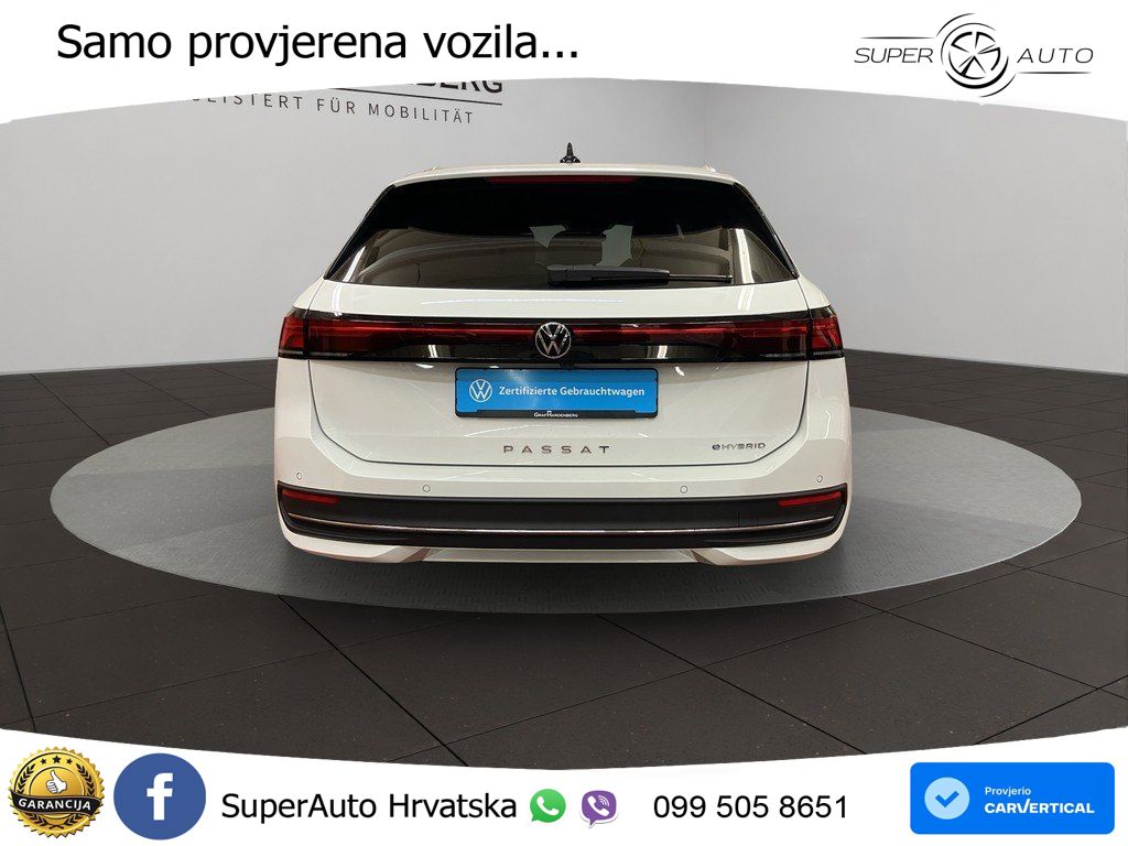 Volkswagen Passat Variant 1.5 TSI (272 KS) eHybrid DSG Business LED+GR SJED+ACC