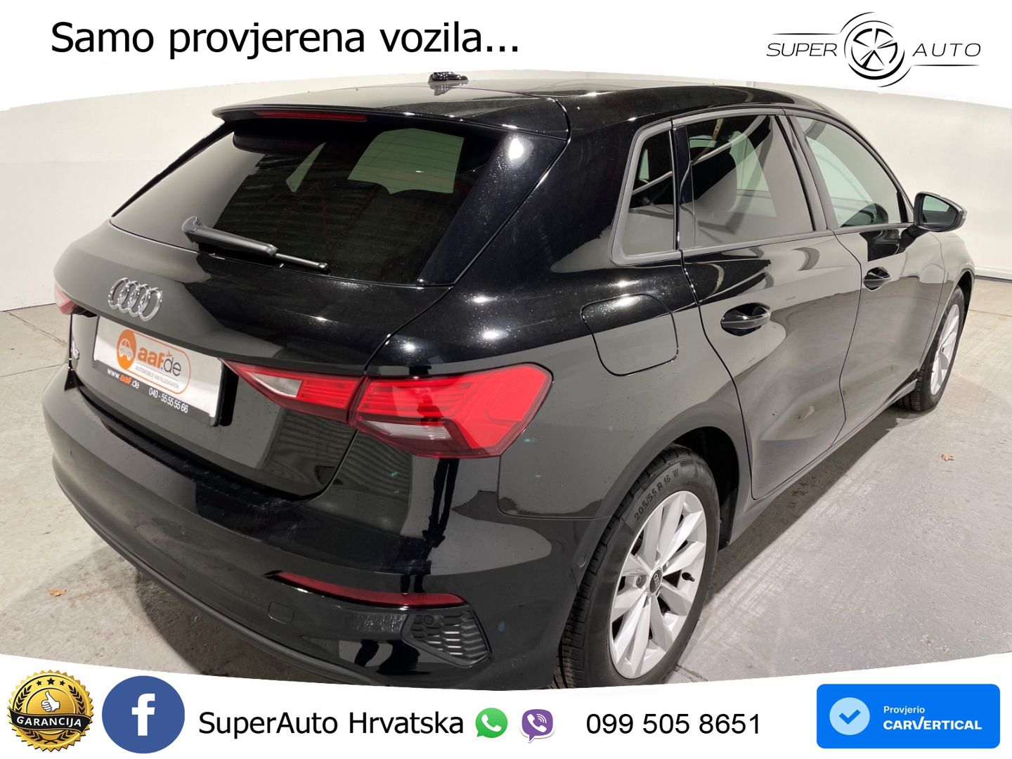 Audi A3 35 TDI (150 KS) LED+GR SJED+ACC