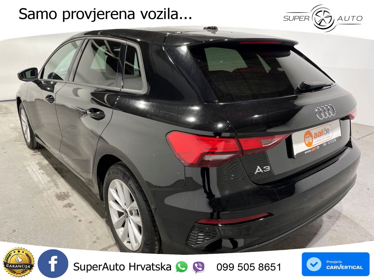 Audi A3 35 TDI (150 KS) LED+GR SJED+ACC