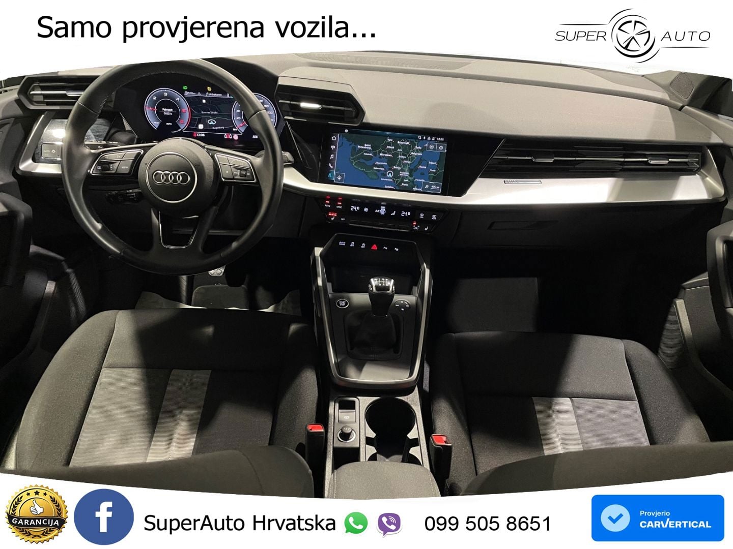 Audi A3 35 TDI (150 KS) LED+GR SJED+ACC