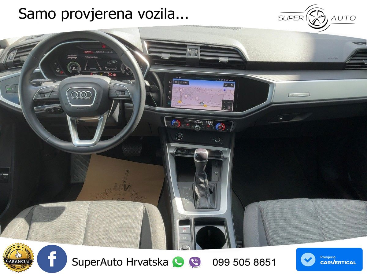 Audi Q3 45 TFSIe (245 KS) S tronic LED+GR SJED+ACC