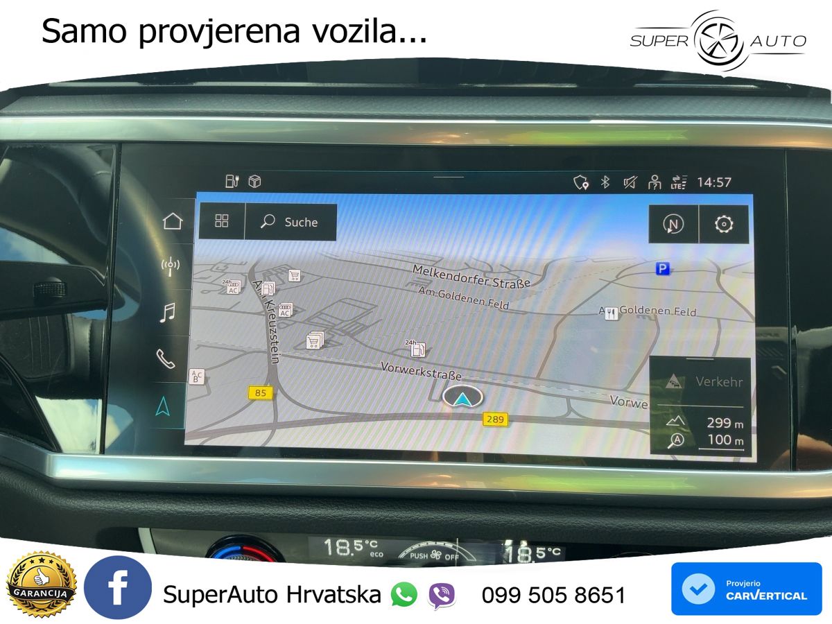 Audi Q3 45 TFSIe (245 KS) S tronic LED+GR SJED+ACC