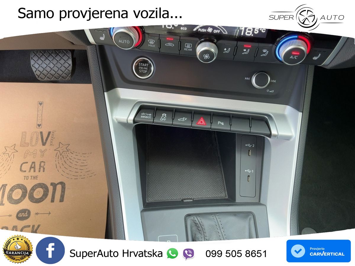 Audi Q3 45 TFSIe (245 KS) S tronic LED+GR SJED+ACC
