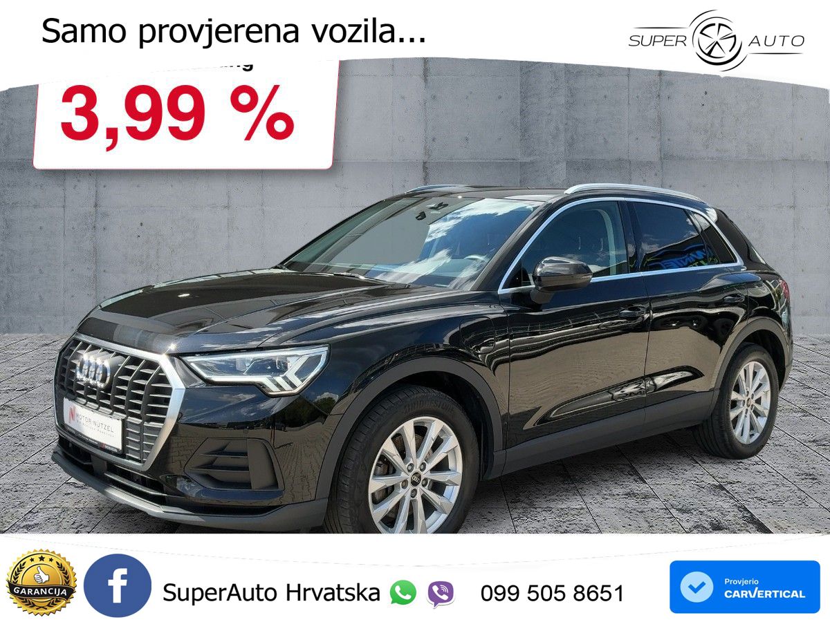Audi Q3 45 TFSIe (245 KS) S tronic LED+GR SJED+ACC