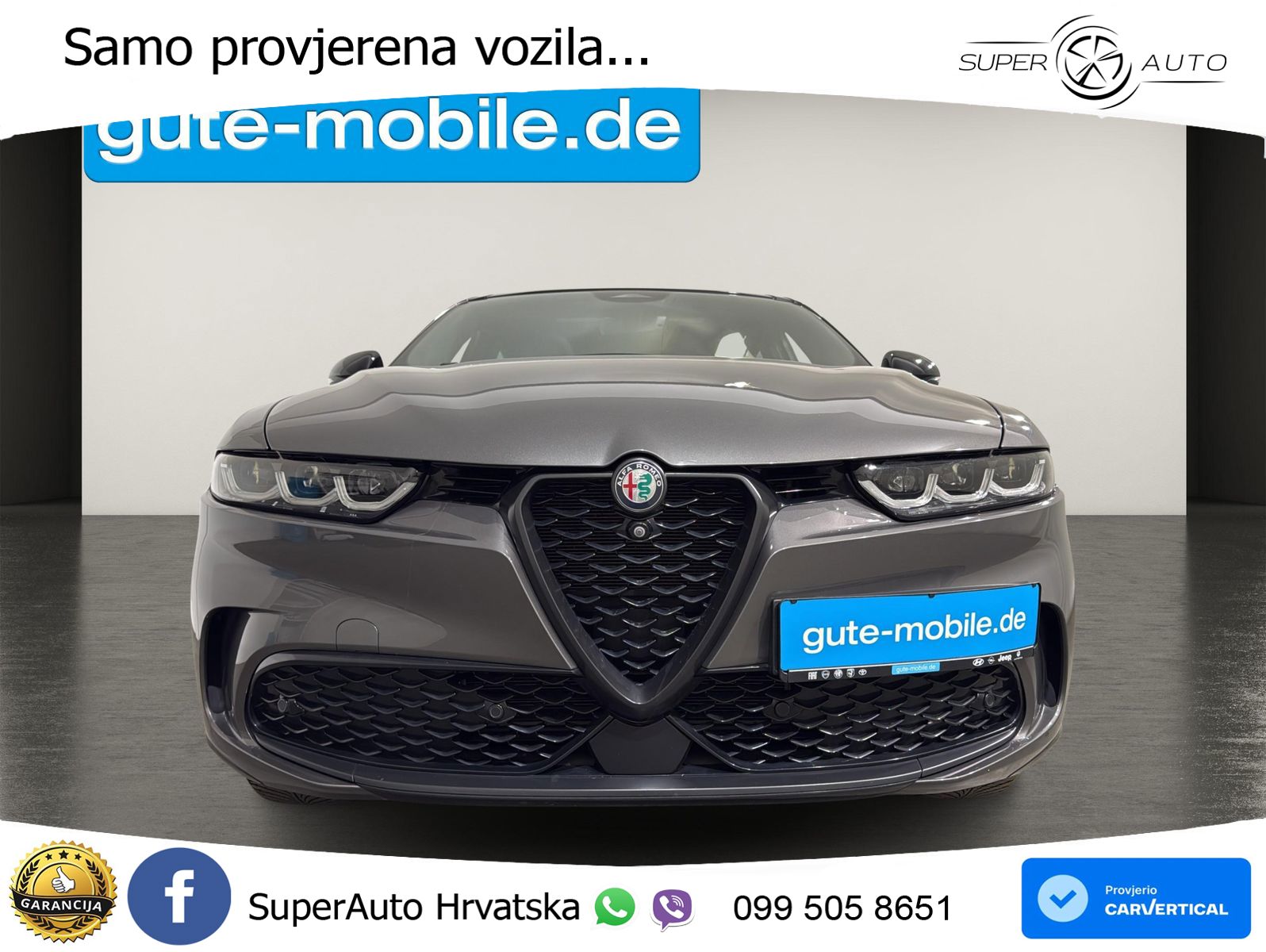Alfa Romeo Tonale 1.5 VGT (160 KS) 48V-Hybrid TCT ACC+GR SJED+360+PANO