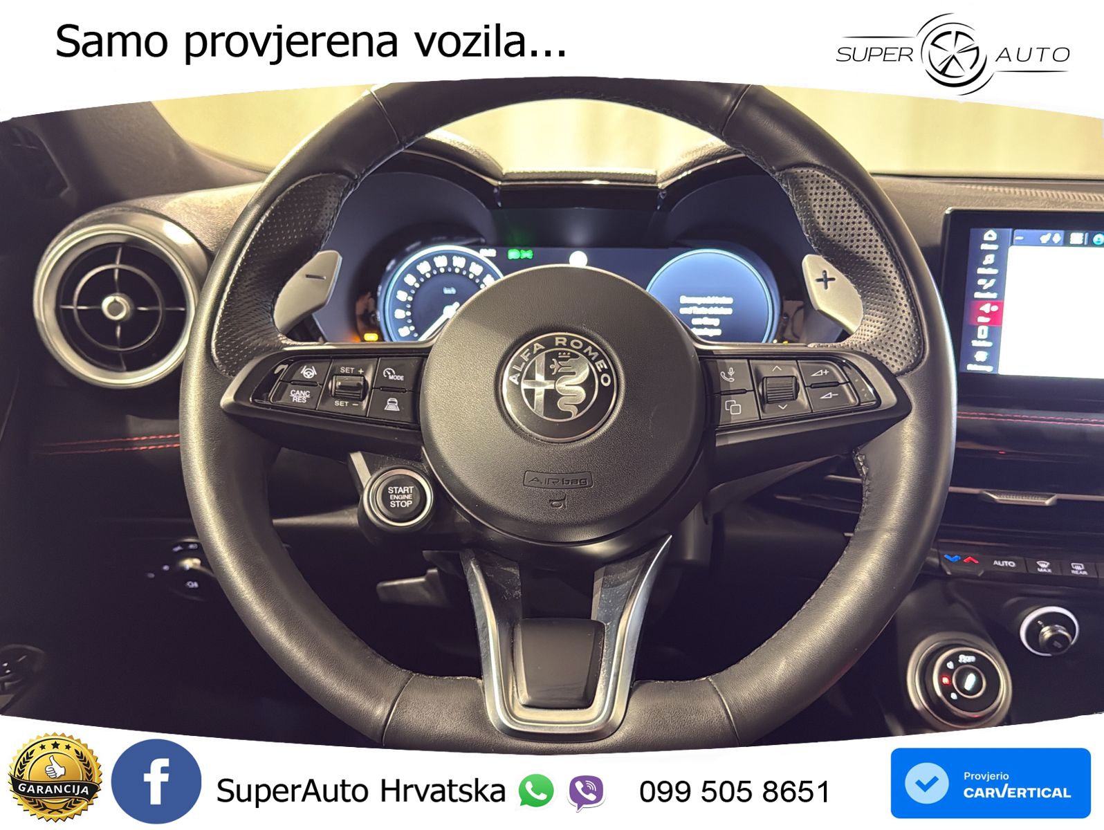 Alfa Romeo Tonale 1.5 VGT (160 KS) 48V-Hybrid TCT ACC+GR SJED+360+PANO